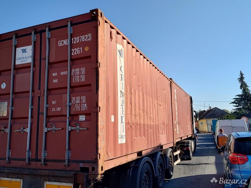 Lodní kontejner, doprava po ČR v ceně 