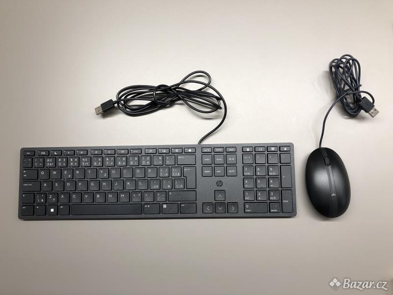 Klávesnice s myší HP 320MK Combo, černá 