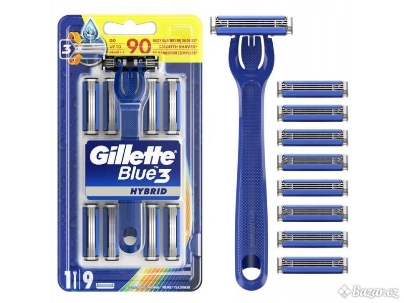 Holicí strojek Gillette Blue3 9 ks