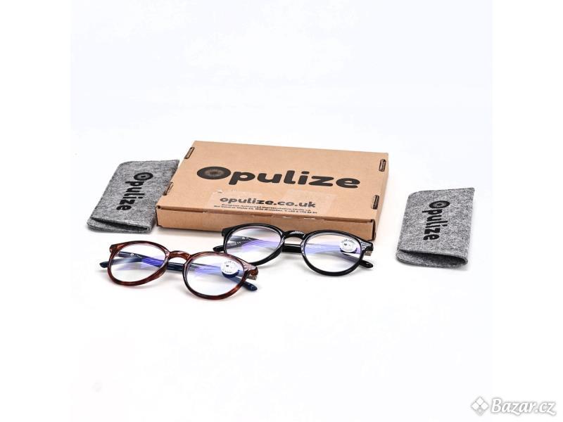 Brýle na čtení Opulize BB60 2ks 3dioptr
