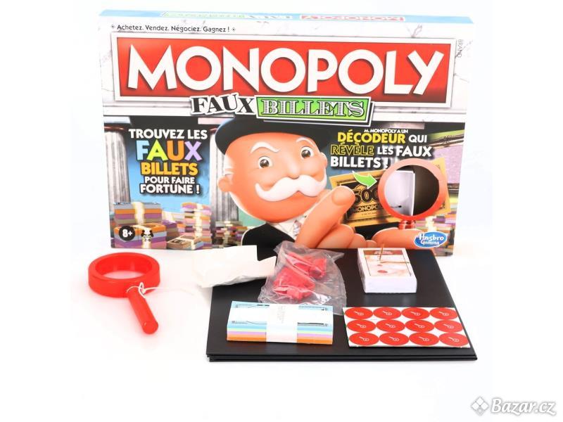 Desková hra Hasbro MONOPOLY falešné peníze