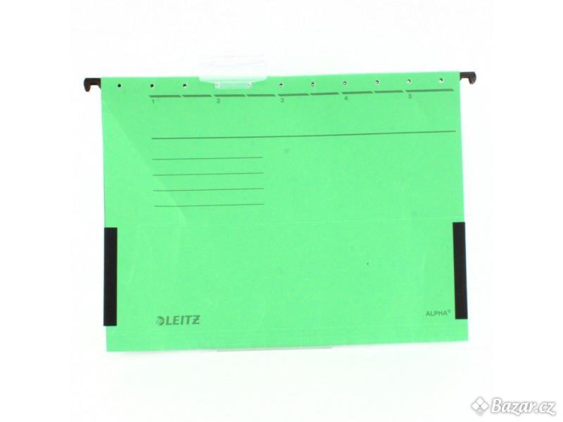 Závěsné desky Leitz ALPHA® zelené