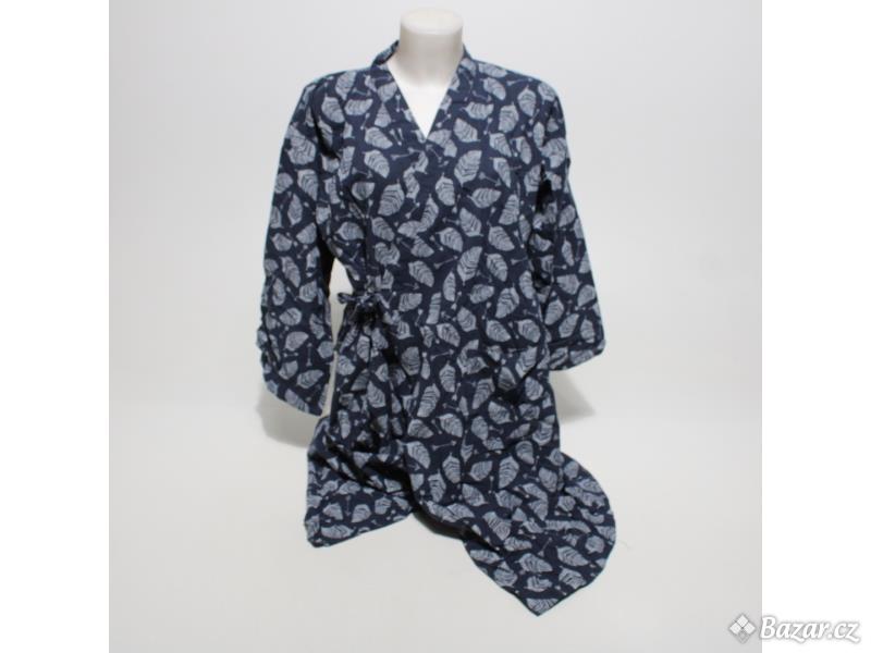 Kimono LONTG, vel. L - modré 