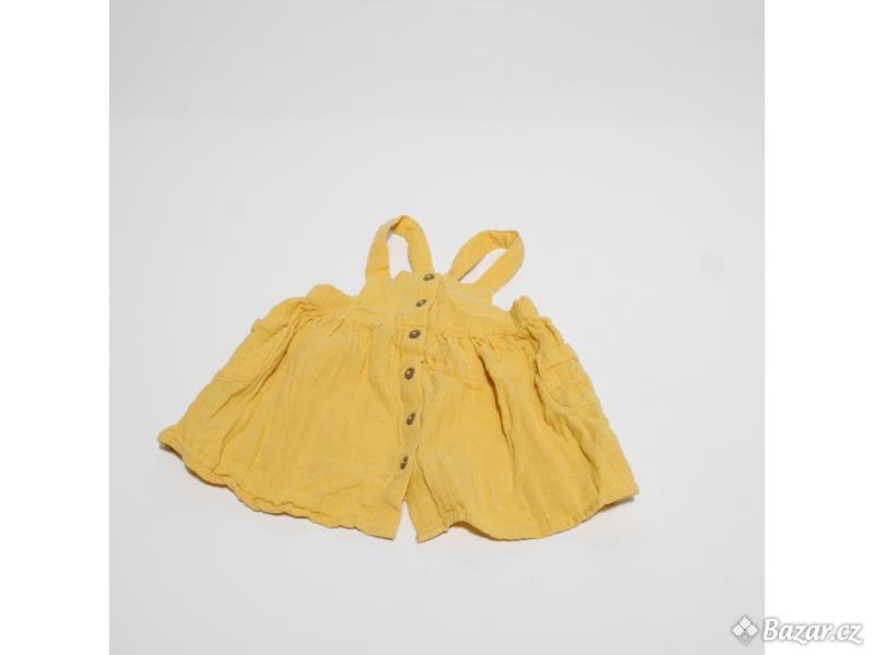 Dětské šaty F&F žluté vel. 74