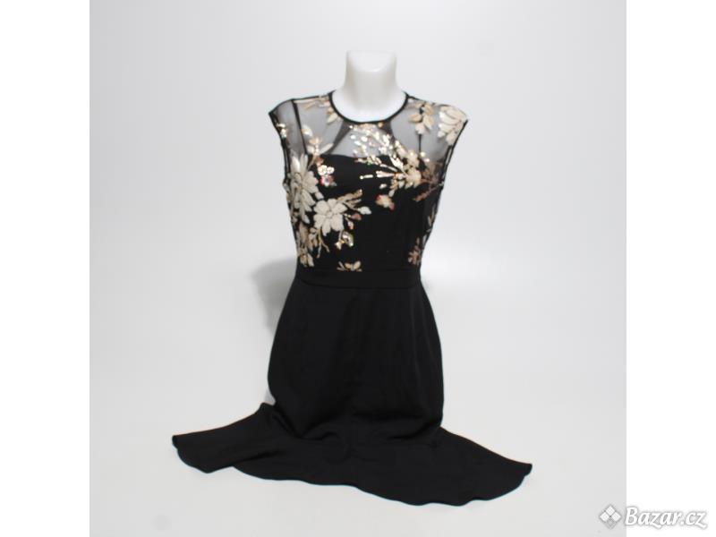 Dámské šaty Gina Bacconi STT276A černý UK10
