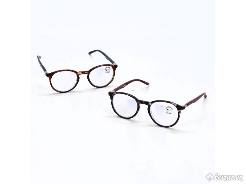 Dioptrické brýle Opulize 2 ks +3.50
