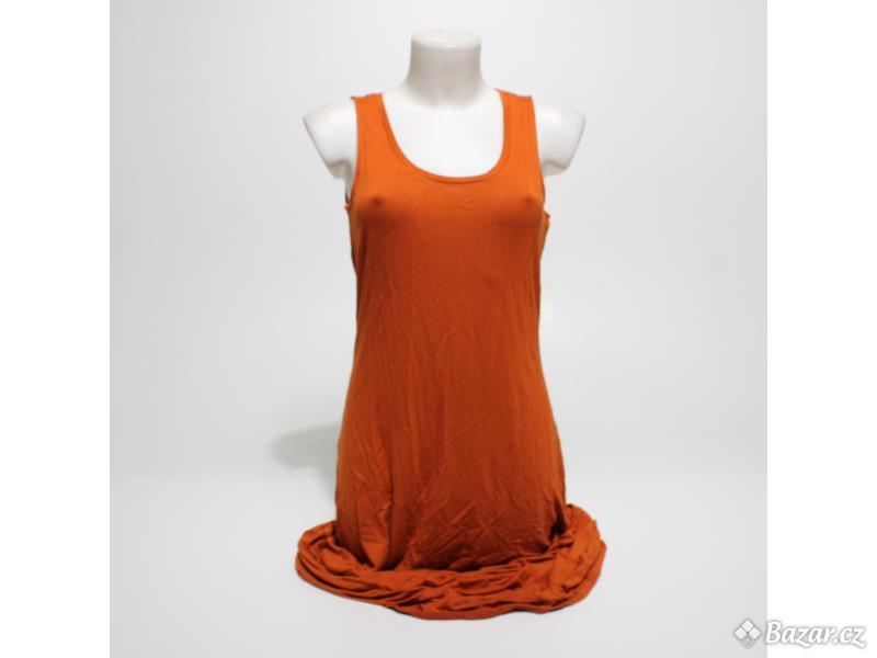 Dámské šaty Amazon essentials oranžové vel.S
