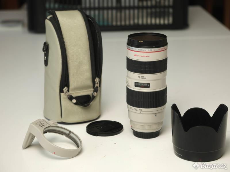 Objektiv Canon EF 70-200 mm f/2,8 L USM + filtr B+W