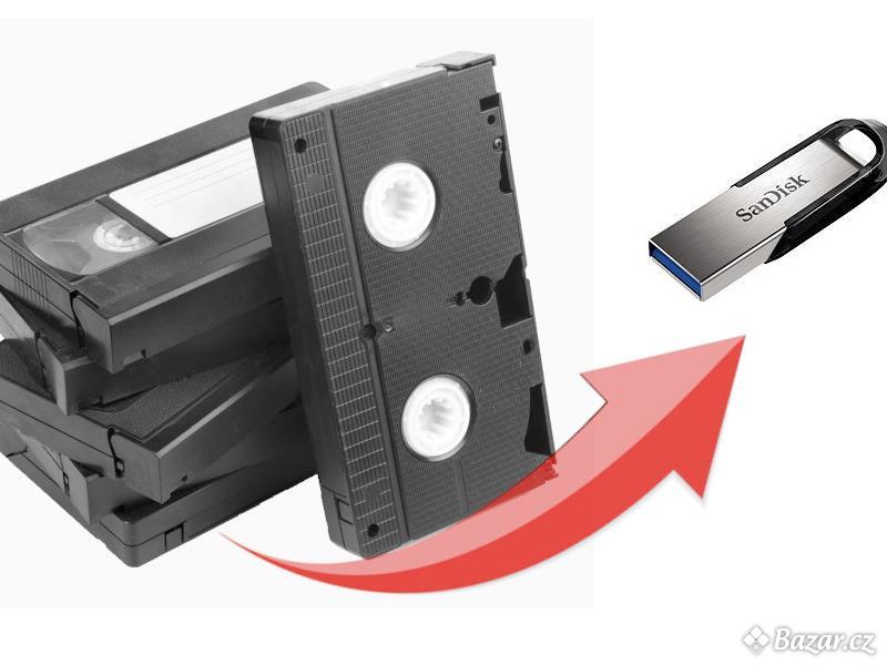 Digitalizace videokazety VHS na USB Flash disk