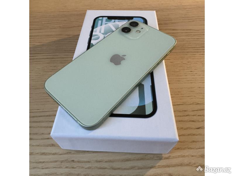 iPhone 12 mini 64GB, mint zelený (12 měsíců záruka) 