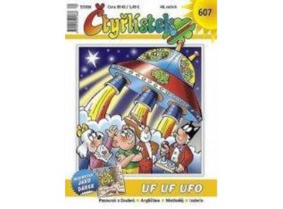 Čtyřlístek č. 607 - UF UF UFO, rok vydání 2016