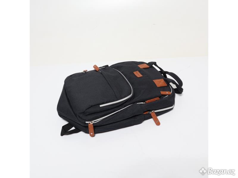 Přebalovací batoh Beartop černo-hnědý