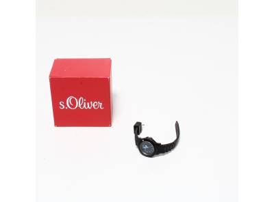 Chlapecké hodinky S. Oliver SO-3917-PQ černé