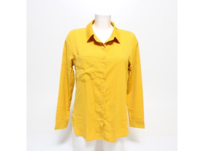 Dámská košile Nonsar žlutá S