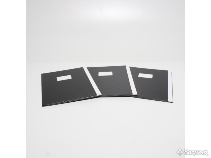 Box JiaWei A4 na dokumenty černý 12 ks