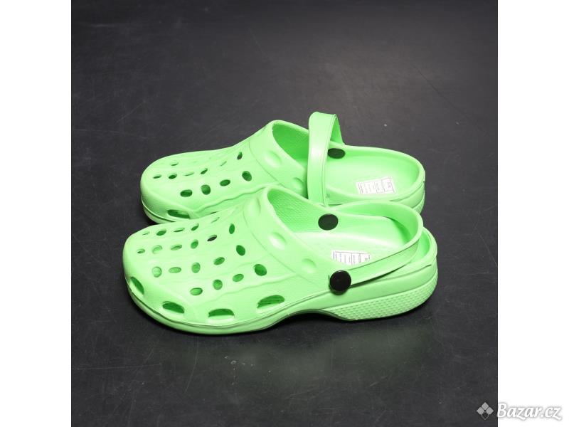 Dětská obuv Playshoes zelená, vel. 34/35
