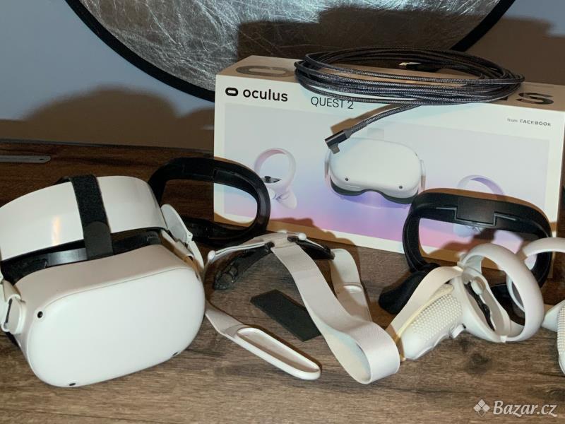 VR Oculus Quest 2 + příslušenství