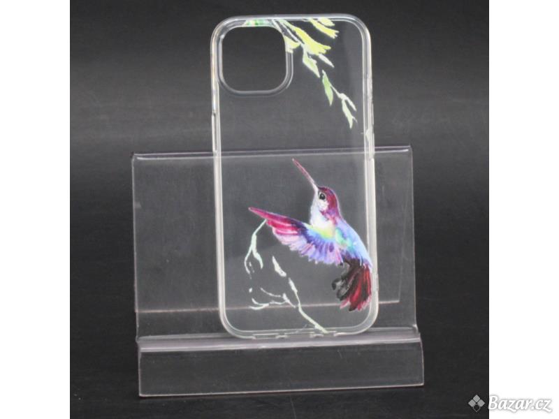 Kryt na iPhone 14 Cathanks s kolibříkem 
