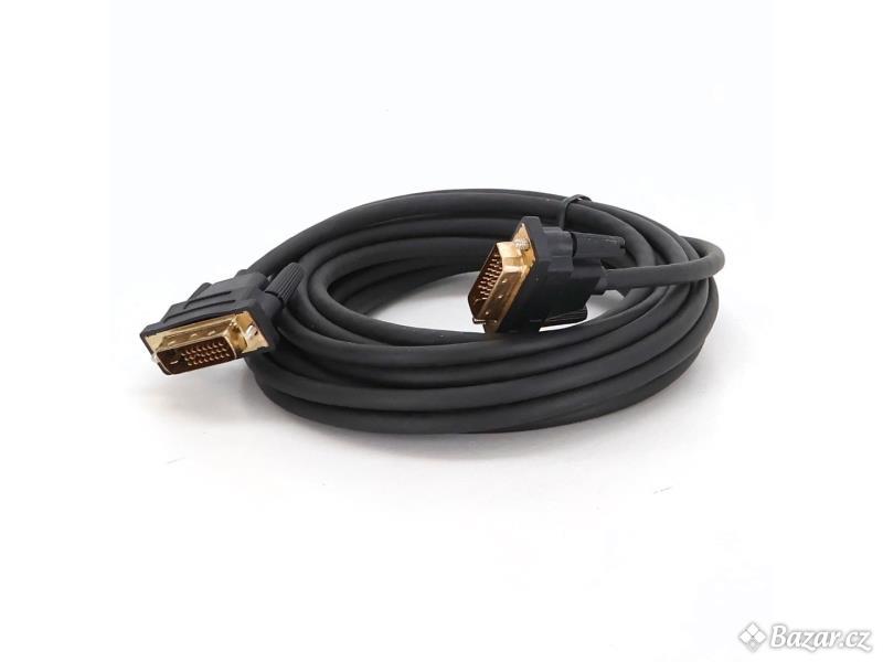 DVI kabel HUANGTAOLI 500 cm černý