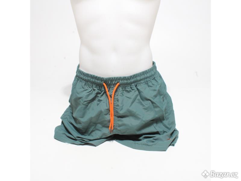 Pánské koupací šortky JustSun M zelené
