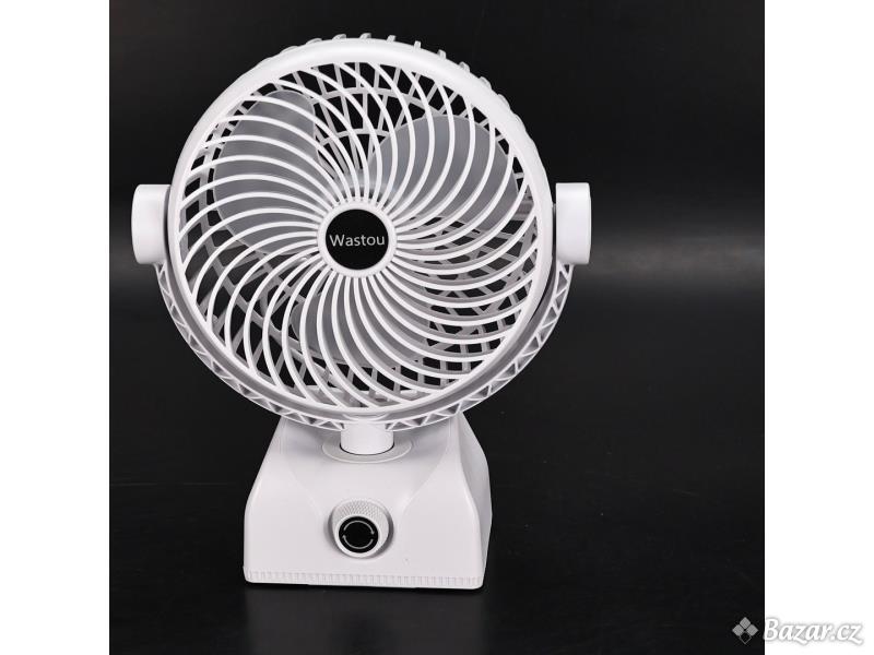 Stolní ventilátor Wastou bílý 