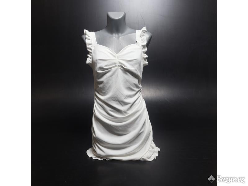 Dámské elegantní šaty YBENLOVER bílé