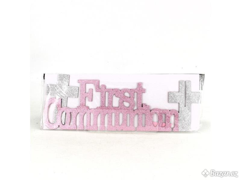 Dekorace na stůl Amscan First Communion