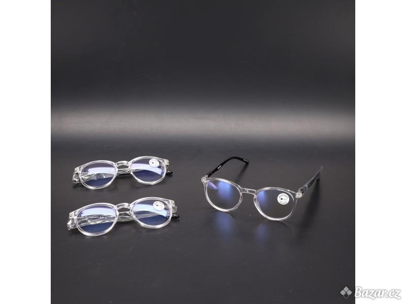 Brýle blokující modré světlo Opulize 3 ks