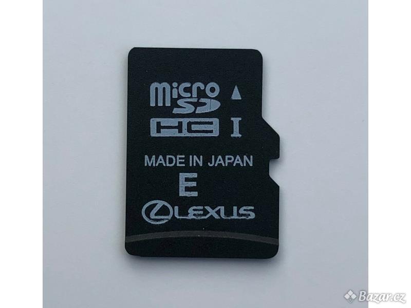 Mapy SD karta Lexus Multimedia , Premium ,Gen.8-9 2023-24 V2
