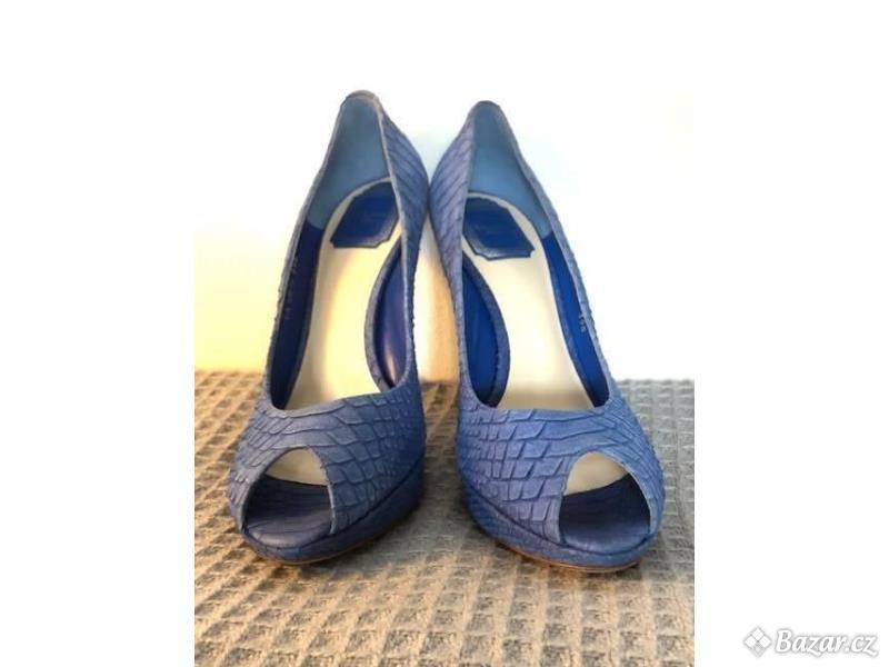 Dámské boty Dior modré