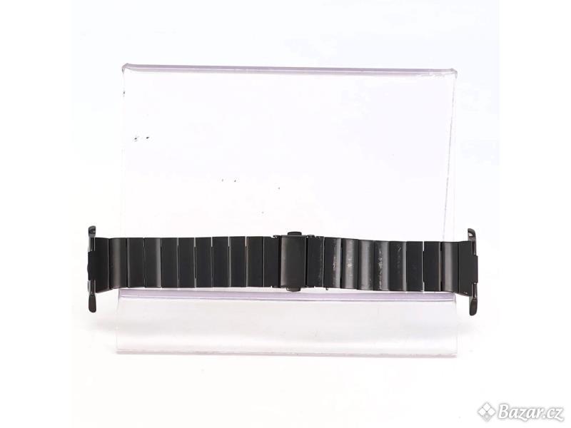 Pásek k Apple Watch Dabeto černý 21-14,5 cm