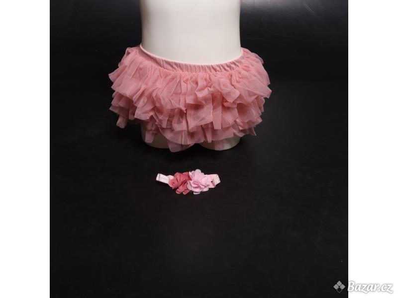 Dětská sukně Imekis růžová M