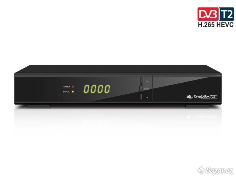 set-top box DVB-T2 AB CryptoBox 702T H.265 HEVC