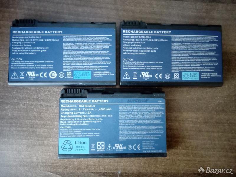 baterie BATBL50L6 do notebooků Acer Aspire a TravelMate (2hod)