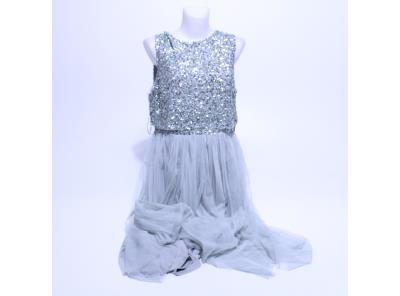 Dámské šaty MAYA  44 EUR stříbrné