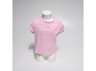 Tričko s krátkým rukávem růžové pro děti