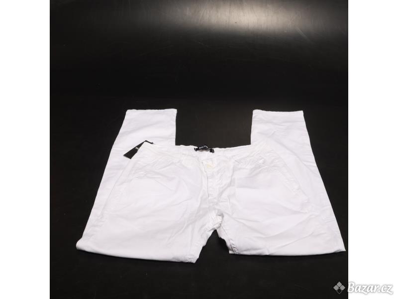 Pánské kalhoty Elara MEL009 bílé