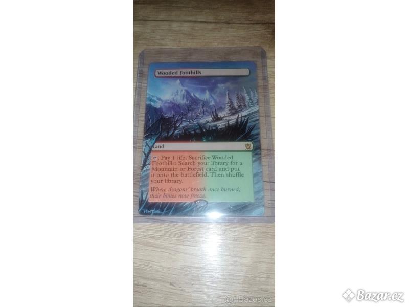 Magic the gathering - Wooded Foothills - MTG