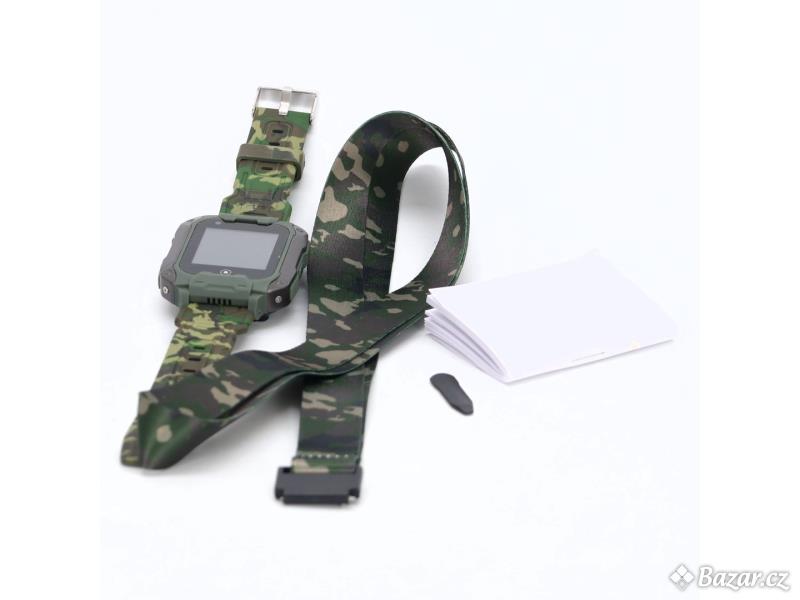 Dětské chytré hodinky EURHOWING T16 army