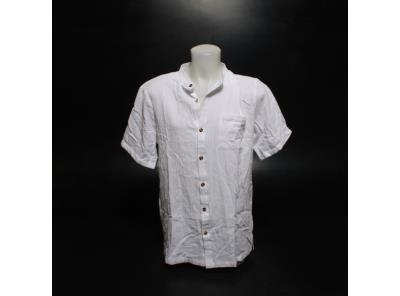 Pánská košile Yaobaole, bílá, vel. m