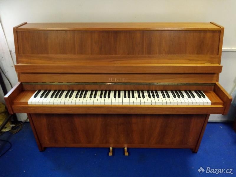 Kvalitní nehrané pianino zn. AUBERT záruka+doprava