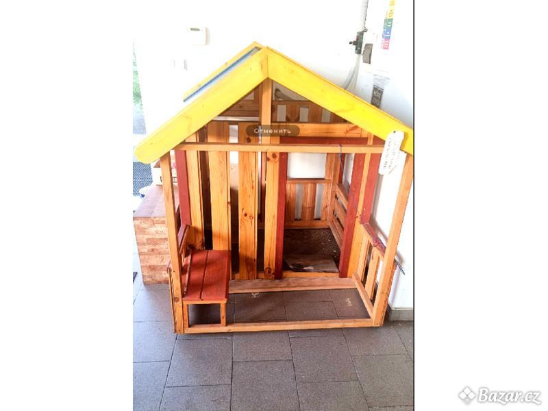 Dětský dřevěný domeček Pohádka