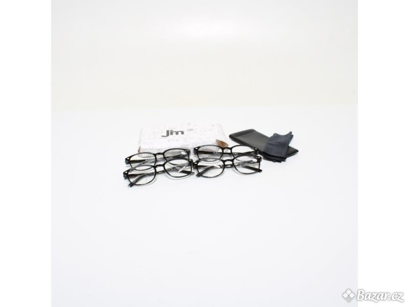 Dioptrické brýle JM 4ks,  +1.75