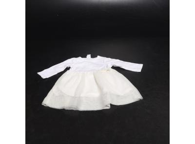 Dětské šaty H&M 4-6 měsíců bílé