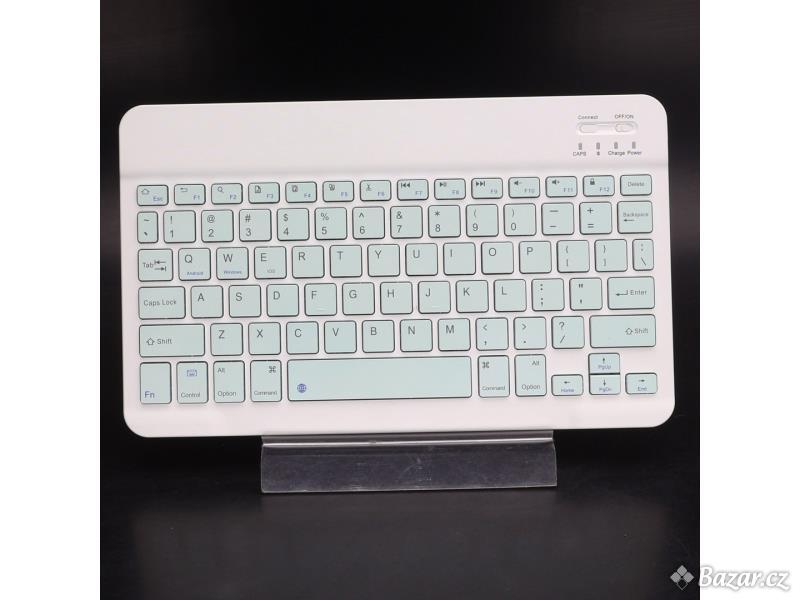 Bezdrátová klávesnice Emetok bílá