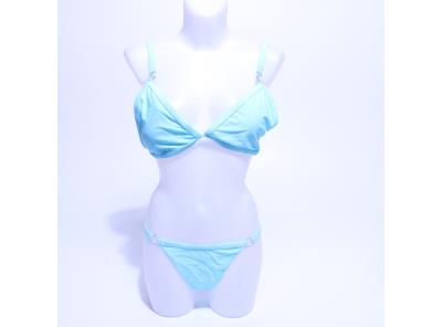 Dvoudílné plavky CheChury světle modré XL