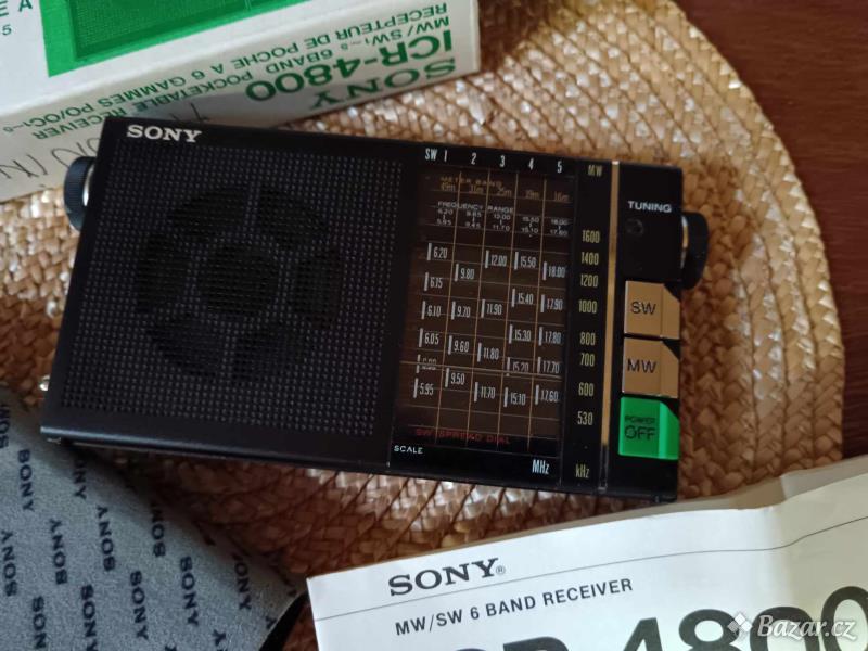 Sony radio ICR - 4800