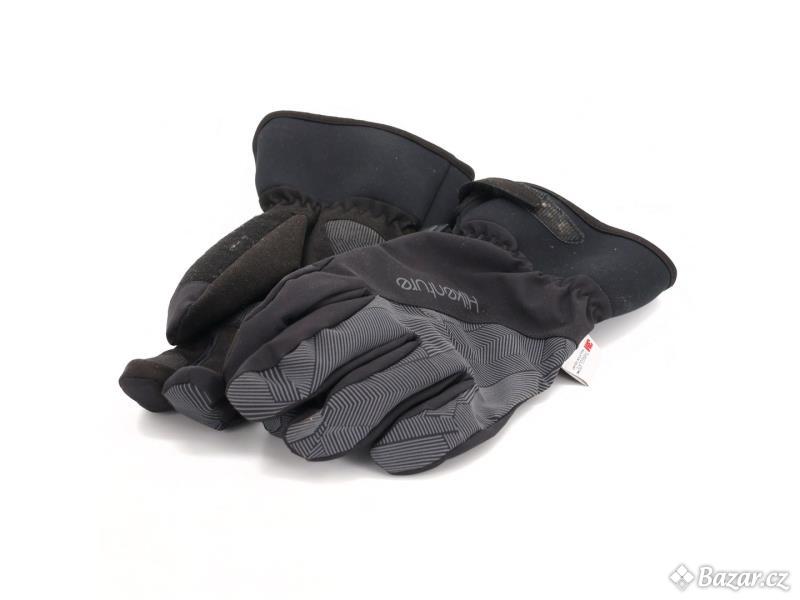 Zimní černé rukavice Hikenture 123456 vel. M