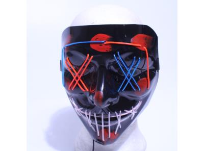 Maska Yehuaris PURGE LED halloween