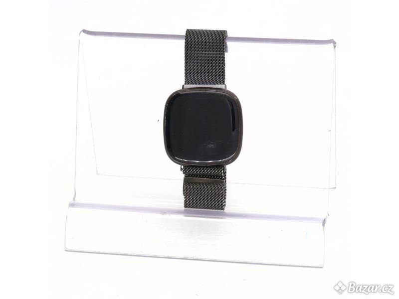 Chytré hodinky Faliogo Fitbit Sense, černé